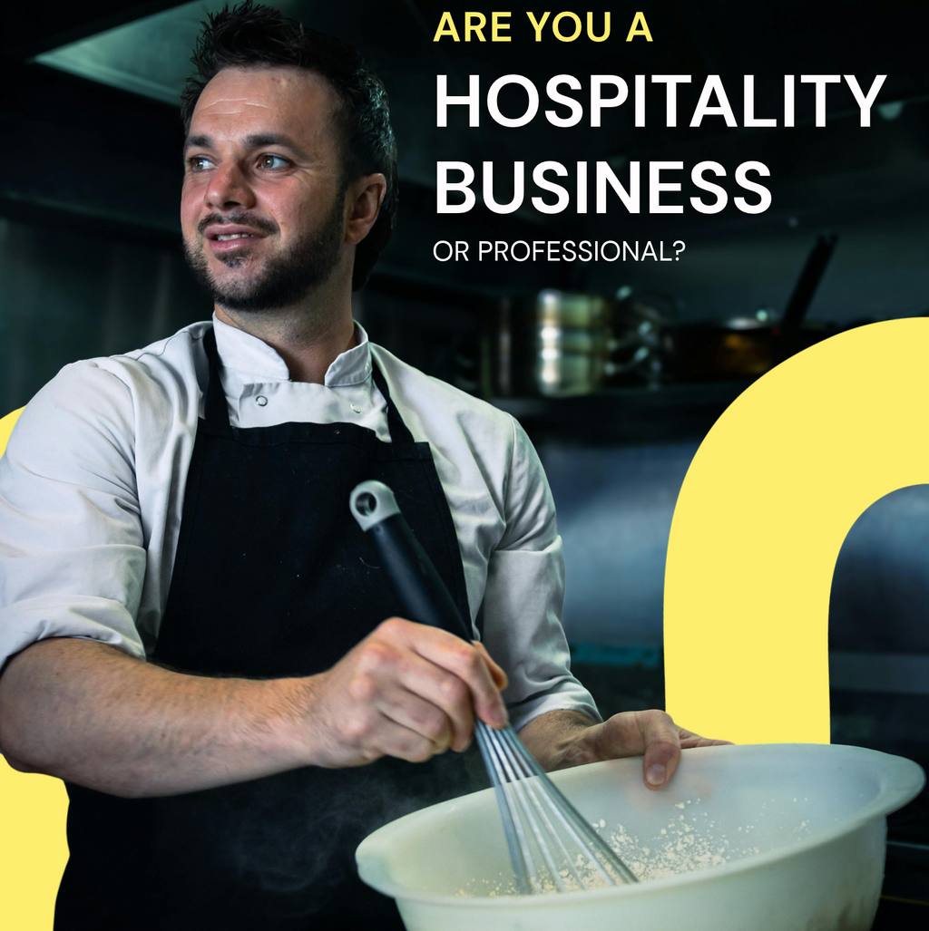 Are you a hospitality business or professional?