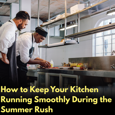 How to Keep Your Kitchen Running Smoothly During the Summer Rush