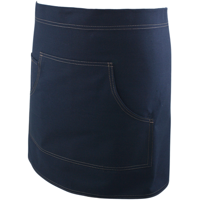 Work Range Waist Apron Cotton Canvas With 1 Middle Pocket 79cm X 42cm