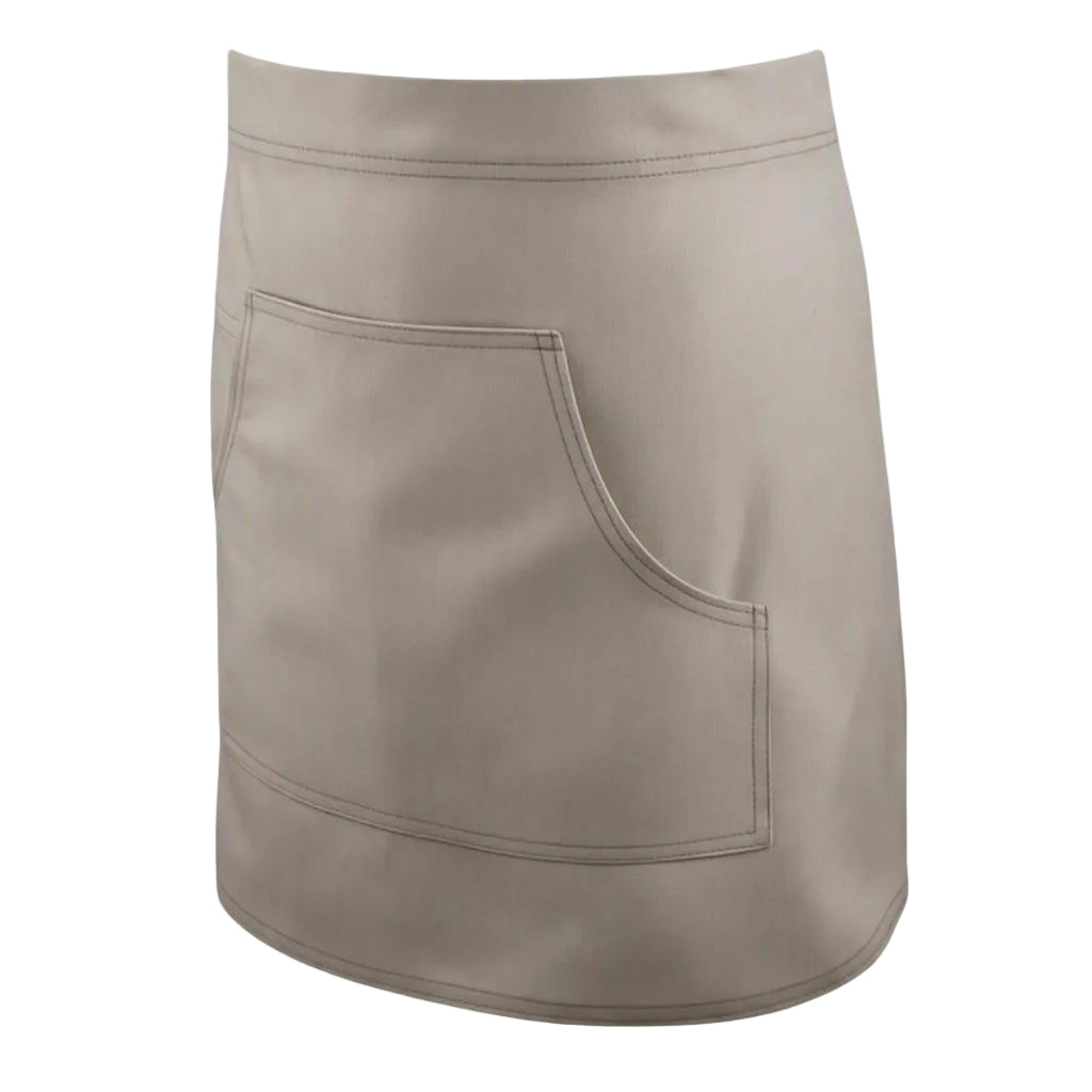 Work Range Waist Apron Cotton Canvas With 1 Middle Pocket 79cm X 42cm