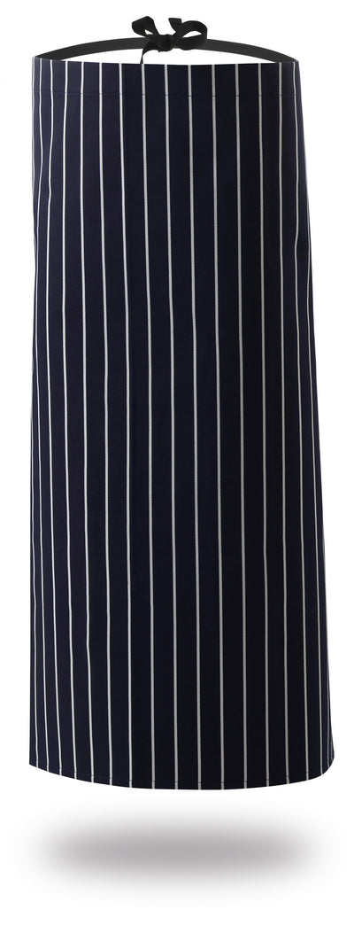 Waist Apron Butchers Stripe 28" X 33" With Pocket