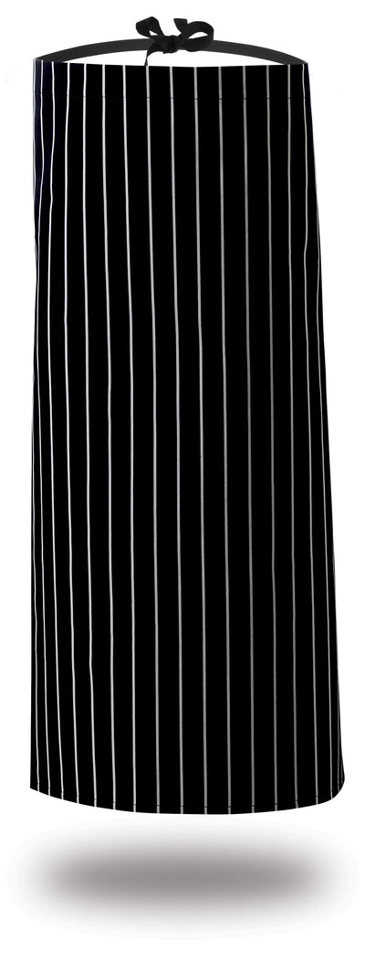 Waist Apron Butchers Stripe 28" X 33" With Pocket