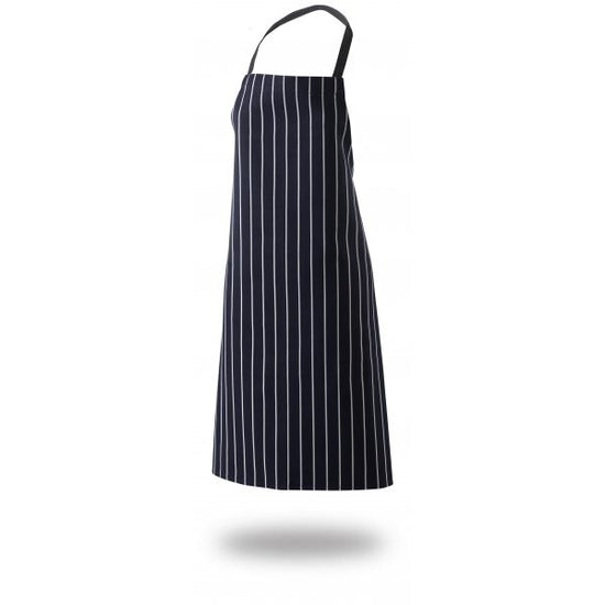 Bib Apron  Butchers Stripe 34" X 39"