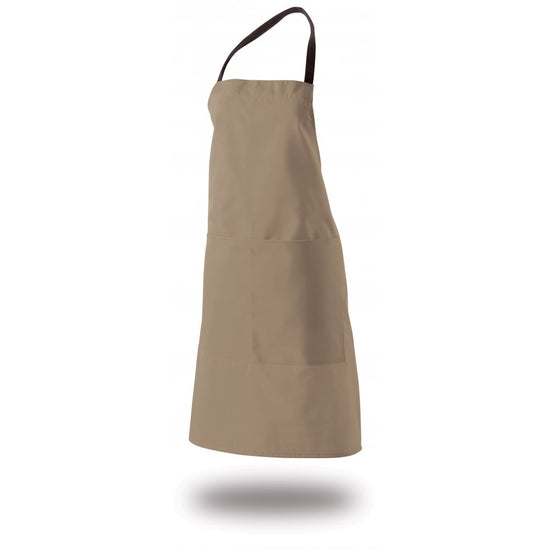 Bib Apron 28" X 33" Poly/Cotton With Pocket