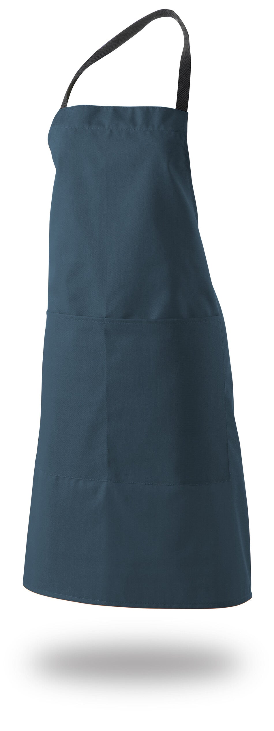 Bib Apron 34" X 33" Poly/Cotton With Pocket