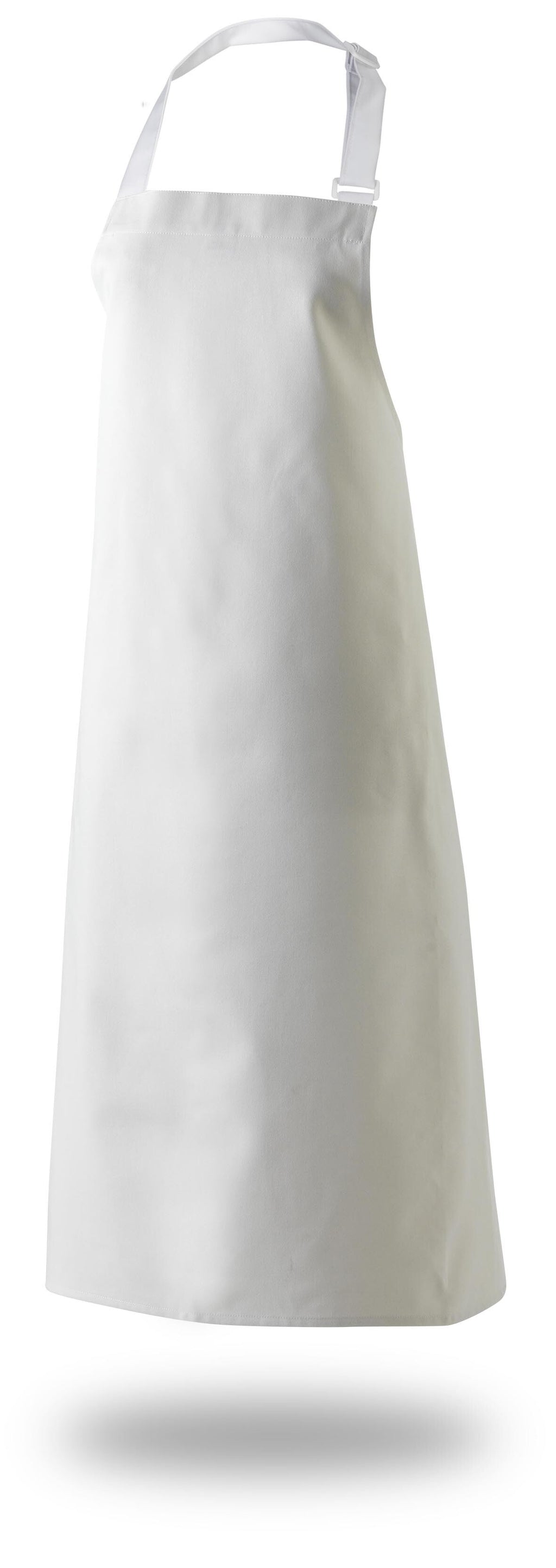 Bib Apron 28" X 33" Poly/Cotton Self Adjustable Neck Band