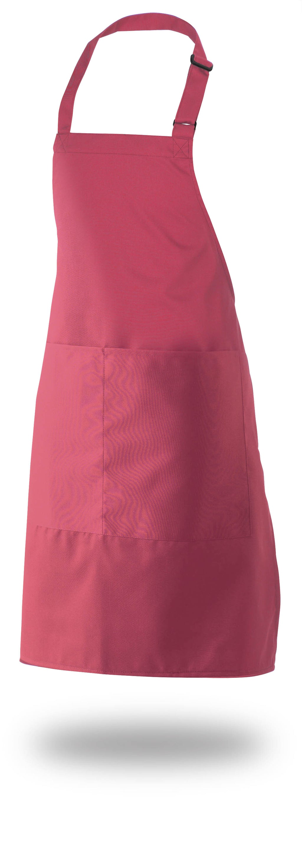 Bib Apron 28" X 33" Poly/Cotton Self Adjustable Neck Band With Pocket