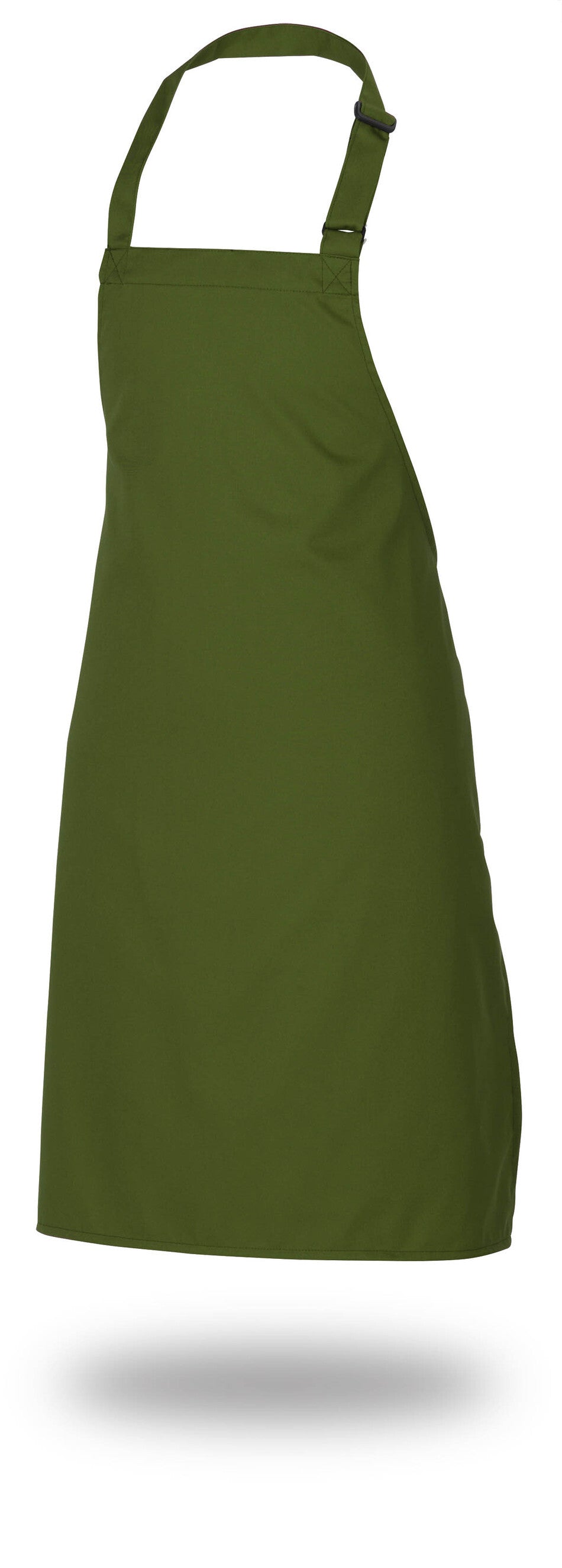 Bib Apron 34" X 33" Poly/Cotton Self Adjustable Neck Band