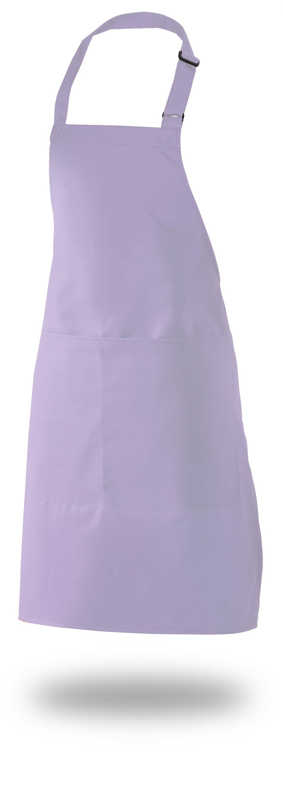 Bib Apron 34" X 33" Poly/Cotton Self Adjustable Neck Band With Pocket