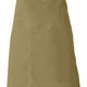 Bib Apron 34" X 33" Poly/Cotton Self Adjustable Neck Band With Pocket