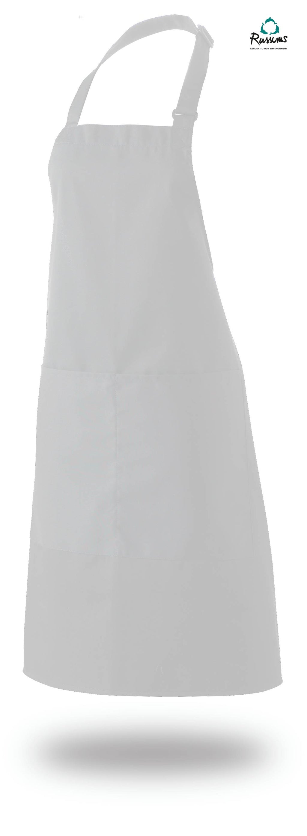 Ocean Bib Apron 72cm x 84cm Poly/Cotton Self Adjustable Neck With Pocket