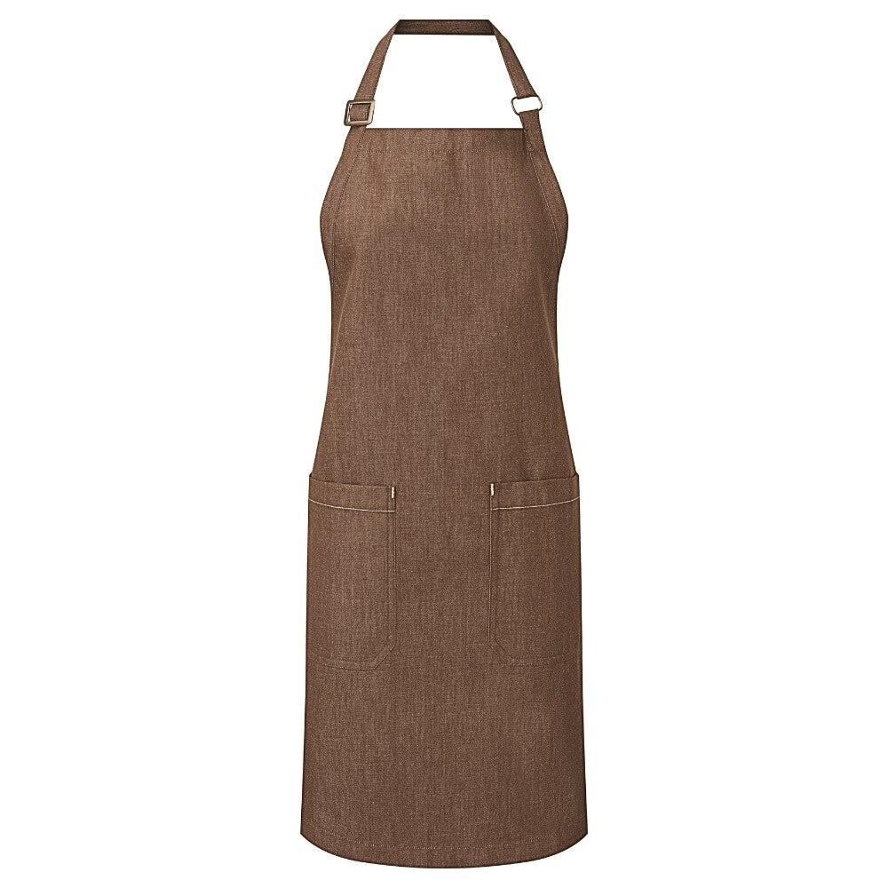 Denim Cotton Organic And Fairtrade Cert Bib Apron