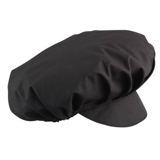 Mob Cap Black Poly/Cotton