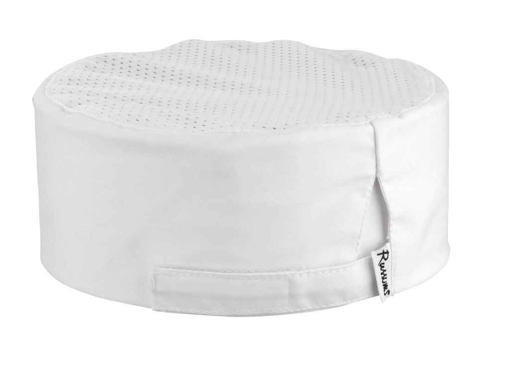 Skull Cap Poly/Cotton With Coolmax Top & Adjustable Velcro Fastening