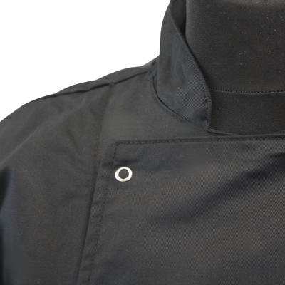 Black Windsor Chefs Jacket **Short Sleeves**