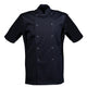 Black Windsor Chefs Jacket **Short Sleeves**