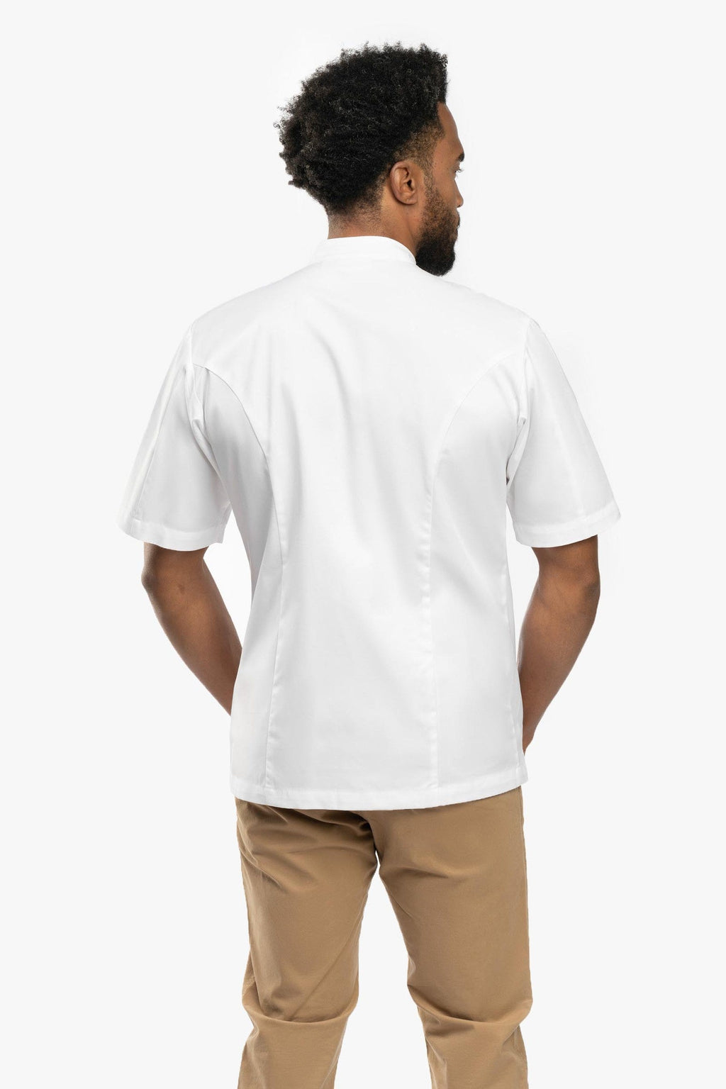 Bragard Grand Chef Jacket Cotton Stud Buttons **Short Sleeves**