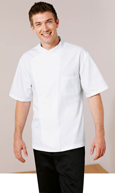 Bragard Julius Jacket Short Sleeves With Stud Buttons