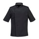 Airback Pro Chefs Jacket **Short Sleeves** Black