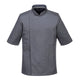 Airback Pro Chefs Jacket **Short Sleeves** Grey