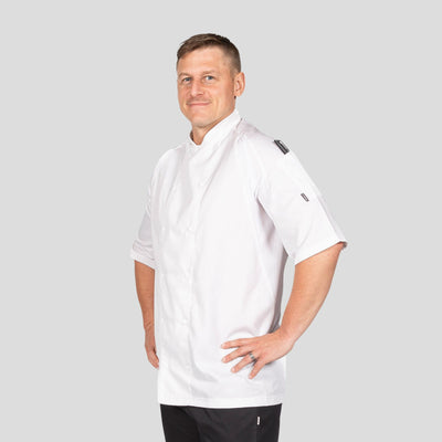 Le Chef De11 Jacket Raglan Sleeves With Staycool System Side Panels And Capped Studs