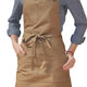 Le Chef Prep De113 Utility Bib Apron Khaki