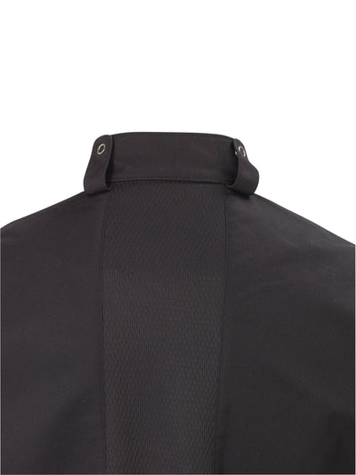Le Chef Df118c Prep Jacket Black * Short Sleeves* With Staycool System Panels
