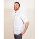 Le Chef Df118e Prep Jacket White *Short Sleeves*  With Staycool System Panels