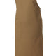 Le Chef De109t Crossover Bib Apron Khaki Canvas