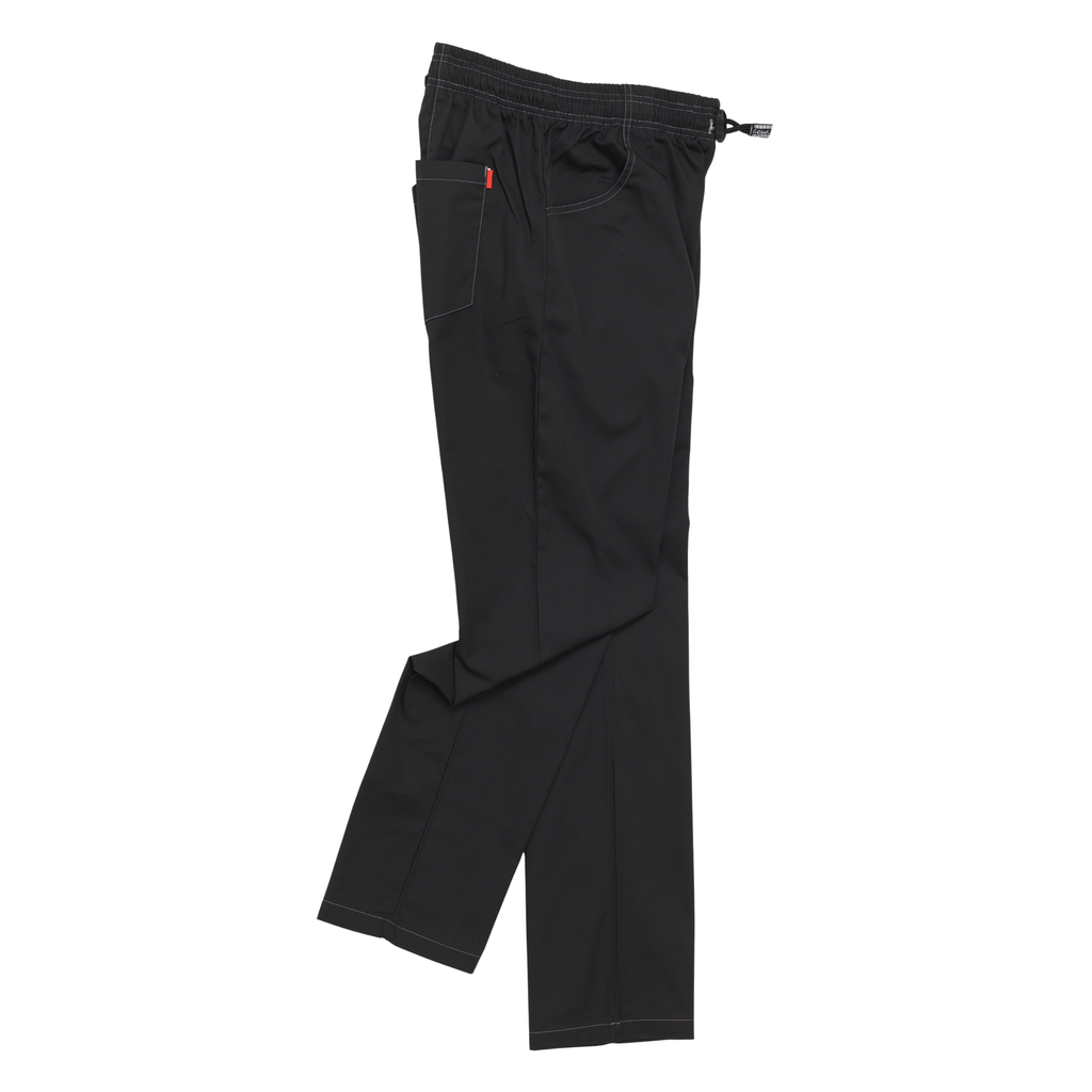 Le Chef Df22c Prep Slim Fit Trousers Black With Staycool System Panels