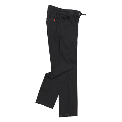 Le Chef Df22c Prep Slim Fit Trousers Black With Staycool System Panels