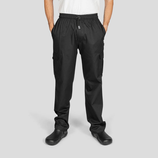 Le Chef Combat Trousers Black