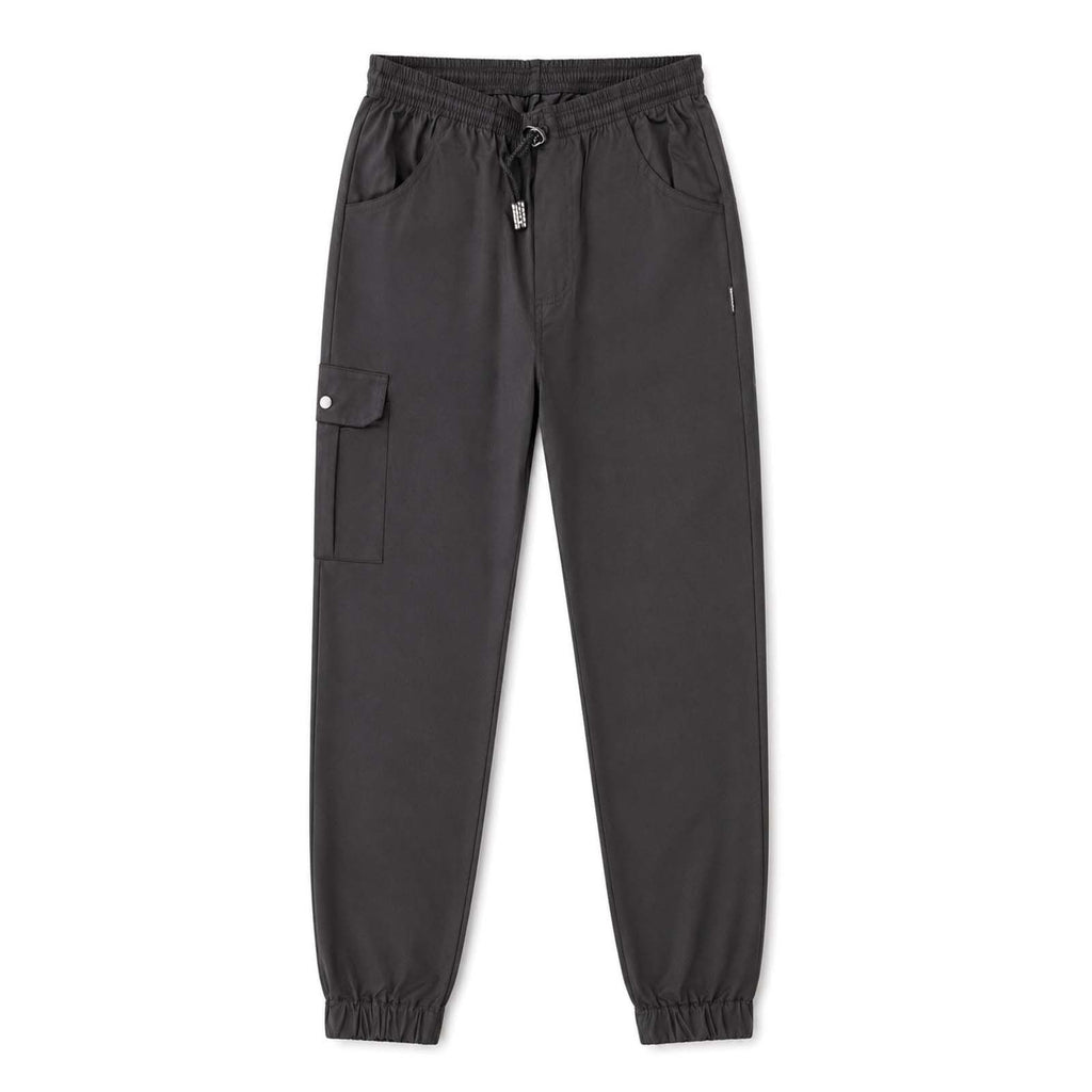 Le Chef Slim Fit Cargo Jogger Black