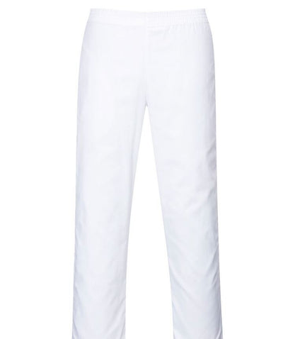 Unisex Bakers Trousers White