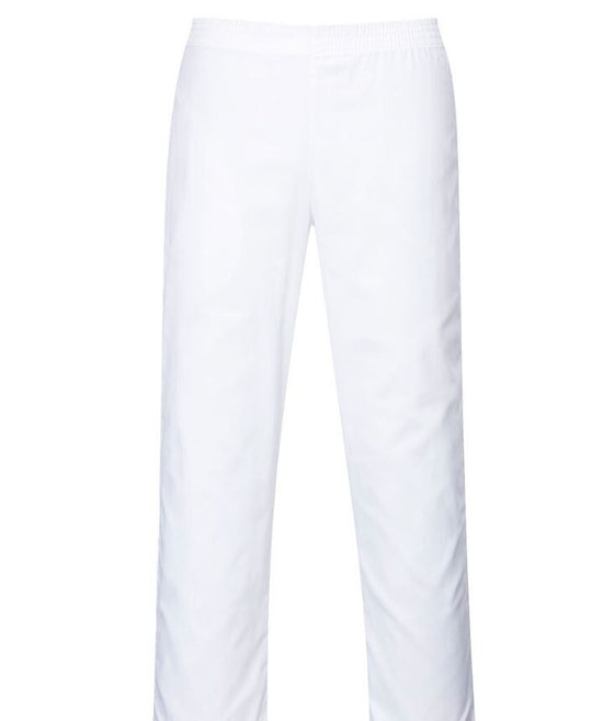 Unisex Bakers Trousers White