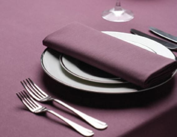 Amalfi Circular Tablecloth Plain Weave 230cm Diameter