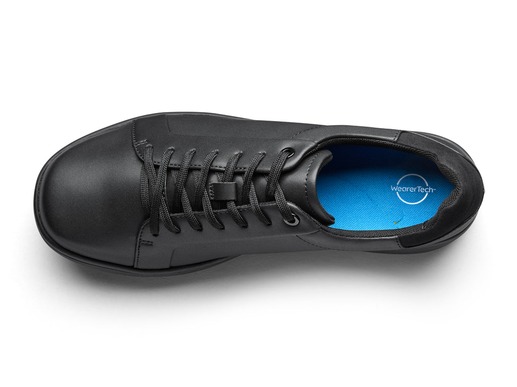 Wearertech Aspire Shoe With Adjustable Insole Black With BLACK Outsole