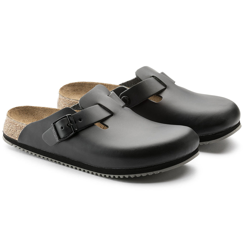 Birkenstock Boston Super Grip Clog Black