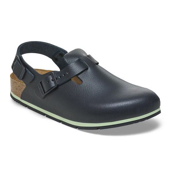 Birkenstock Tokio PRO Natural Leather Clog Black *New Style*