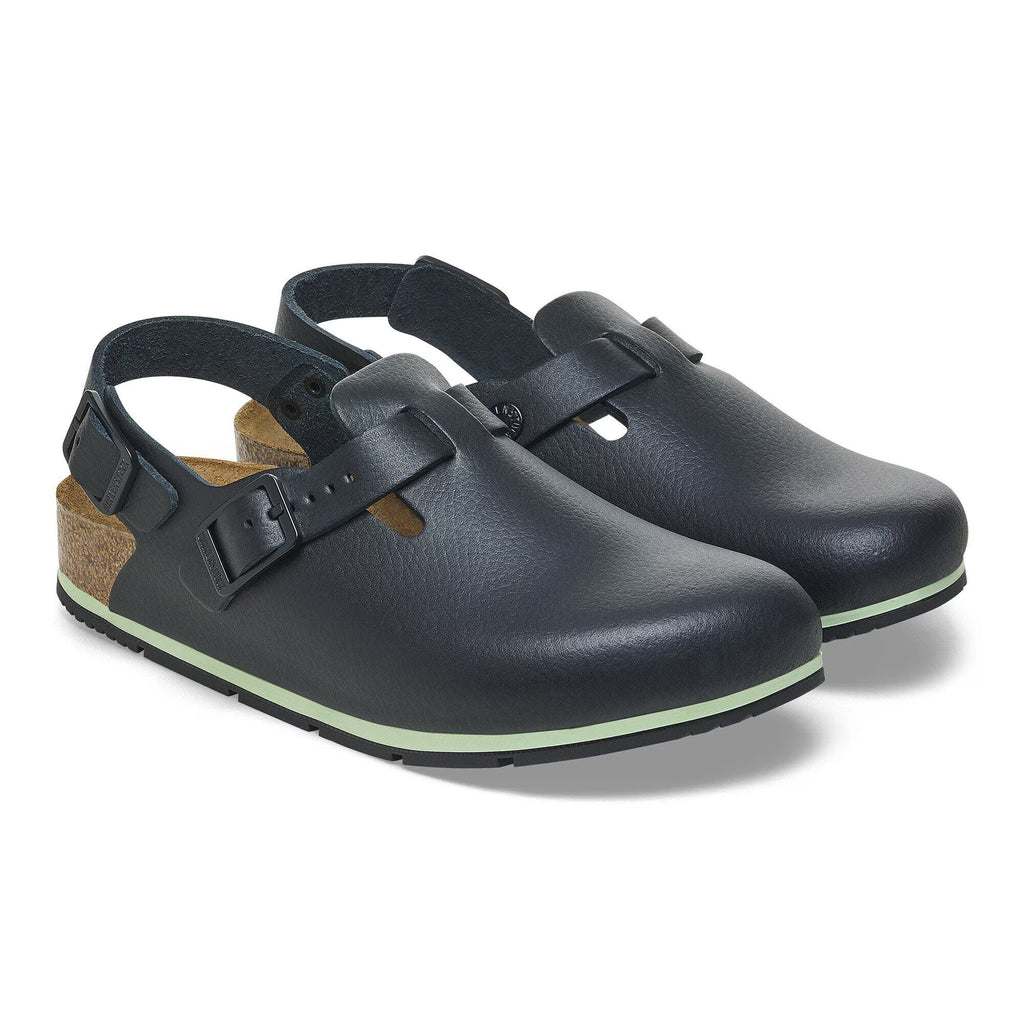 Birkenstock Tokio PRO Natural Leather Clog Black *New Style*