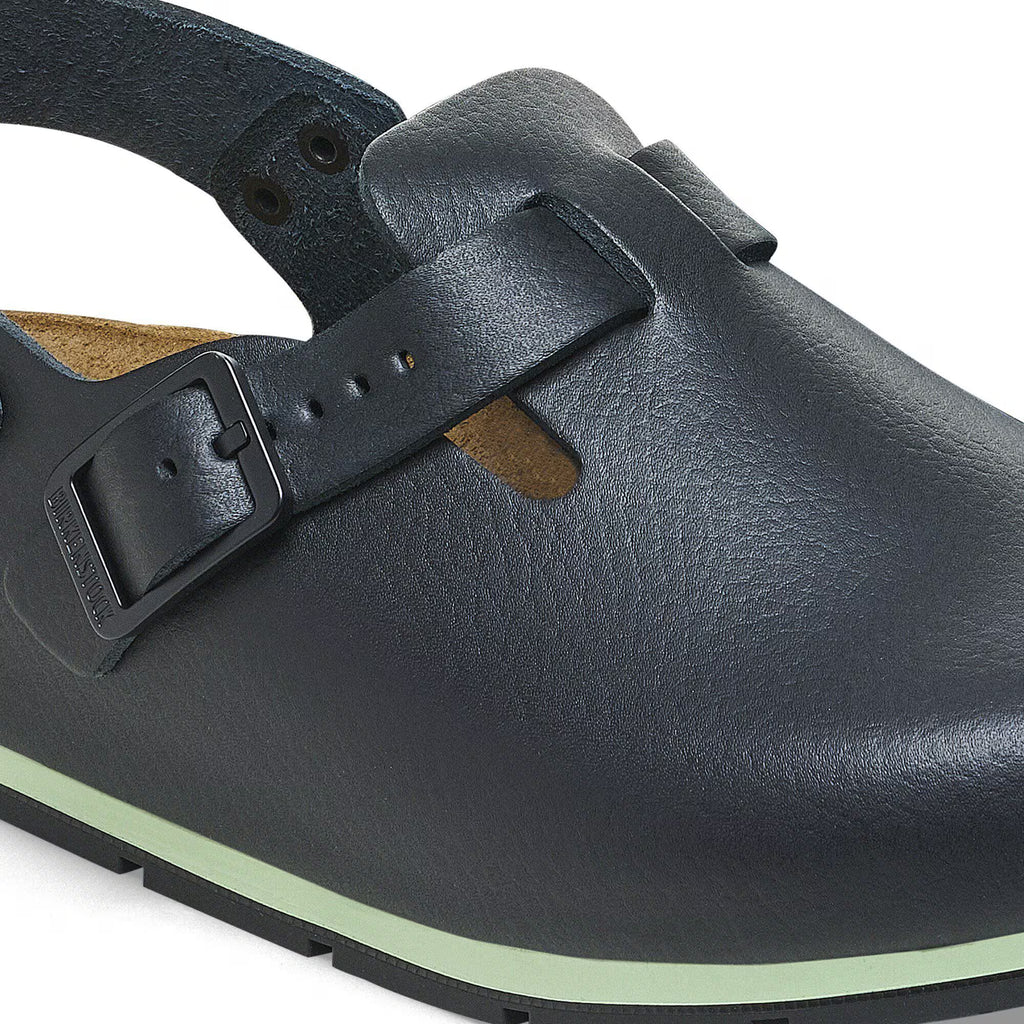 Birkenstock Tokio PRO Natural Leather Clog Black *New Style*