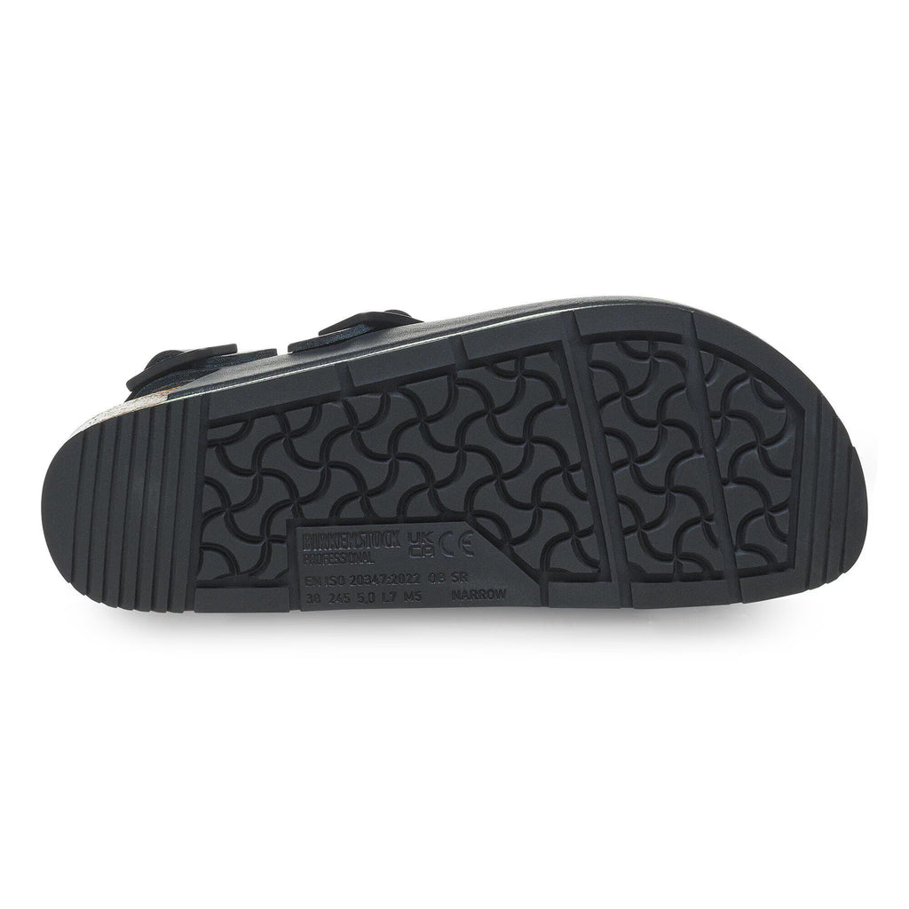 Birkenstock Tokio PRO Natural Leather Clog Black *New Style*