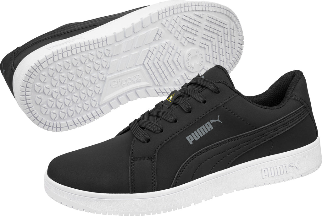 Puma Safety Stellar Trainer 02 Fo Sr Black With White Sole