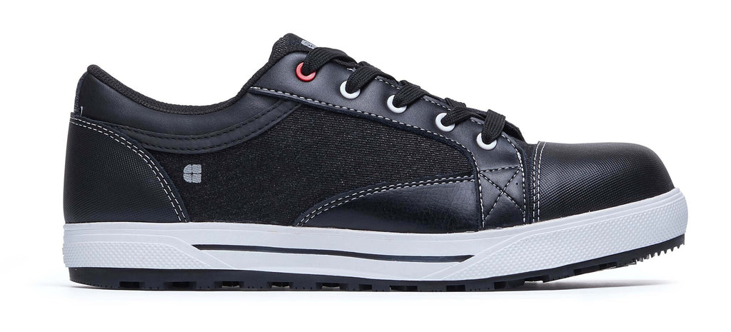 Shoes For Crews Fergus Trainer Shoe Black Denim