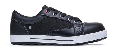 Shoes For Crews Fergus Trainer Shoe Black Denim