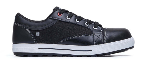 Shoes For Crews Fergus Trainer Shoe Black Denim