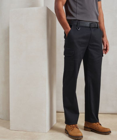 Stretchchecker Work Cargo Trousers