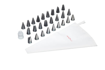 28 Piece Icing Nozzle Set & Piping Bag
