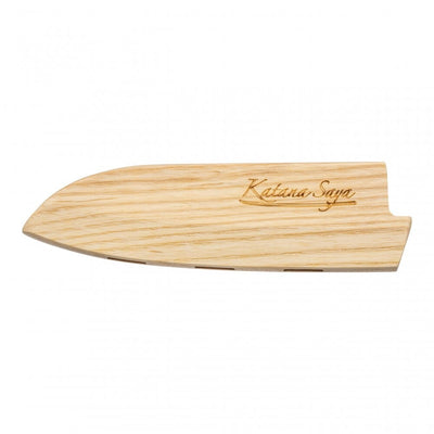 Katana Saya Olive Wood Handled Santoku Knife 12cm (Kso-01)