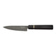 Katana Saya Smoke Ebony Wood Handled Utility Knife 12cm (Ksm-12)